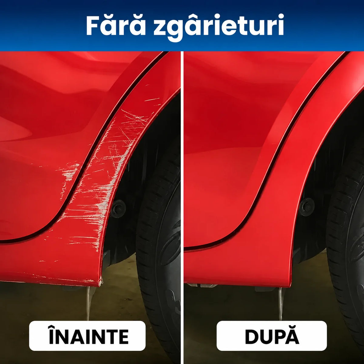 Metoda rapidă pentru a acoperi zgârieturile auto