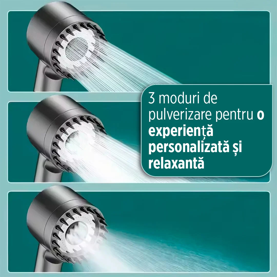 HidroSpa Max – Duș cu Presiune Puternică și 10 Moduri de Jet